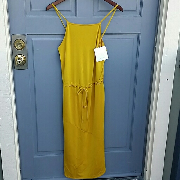 Zara Dresses & Skirts - Zara Trafaluc Marigold dress